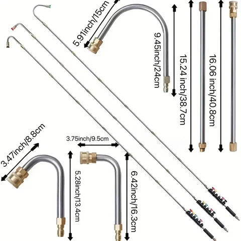 Kit de nettoyage haute pression